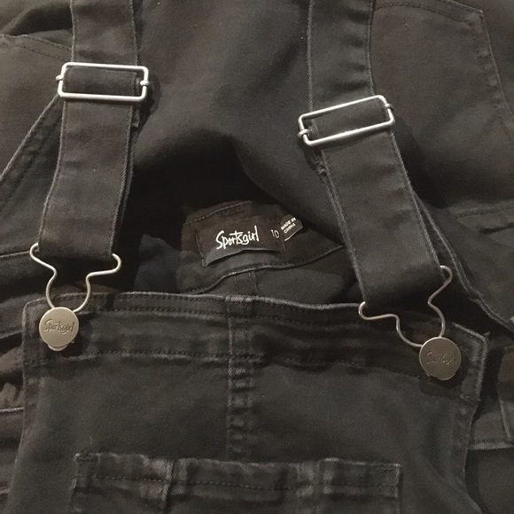 *Sportsgirl* cotton mix overalls - Picture 7 of 12